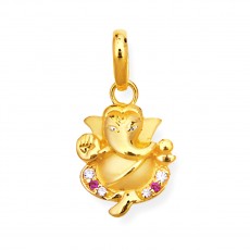 Casting Lord Ganesh Mini Pendant